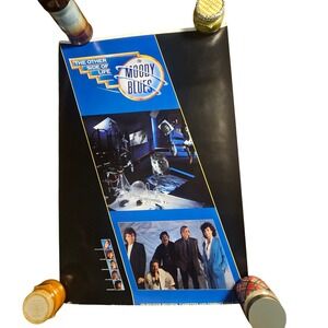 The Moody Blues The Other‎ Side of Life Vintage 1986 Tour Band Poster 24x36